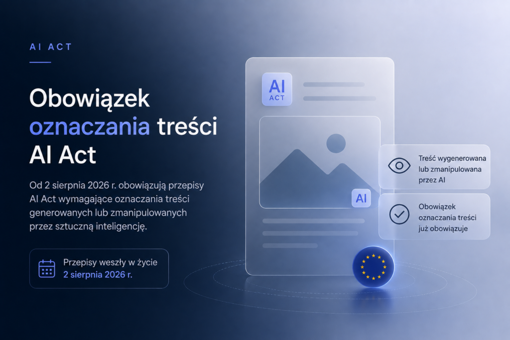 ai act - obowiązki agencji i twórców.