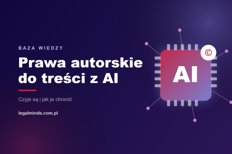 Prawa autorskie do treści tworzonych przez AI